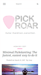 Mobile Screenshot of pickroar.com